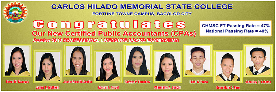 CHMSC Produced 9 New CPAs