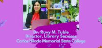 Dr. Ruvy M. Tuble Designated as the Director of Library Services