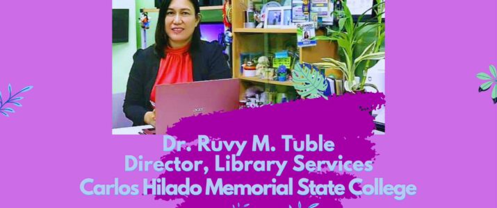 Dr. Ruvy M. Tuble Designated as the Director of Library Services